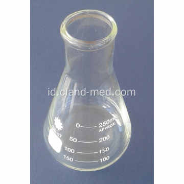 Kerucut Flask Erlenmeyer dengan wisuda